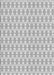 Patterned Platinum Gray Rug, pat2146gry