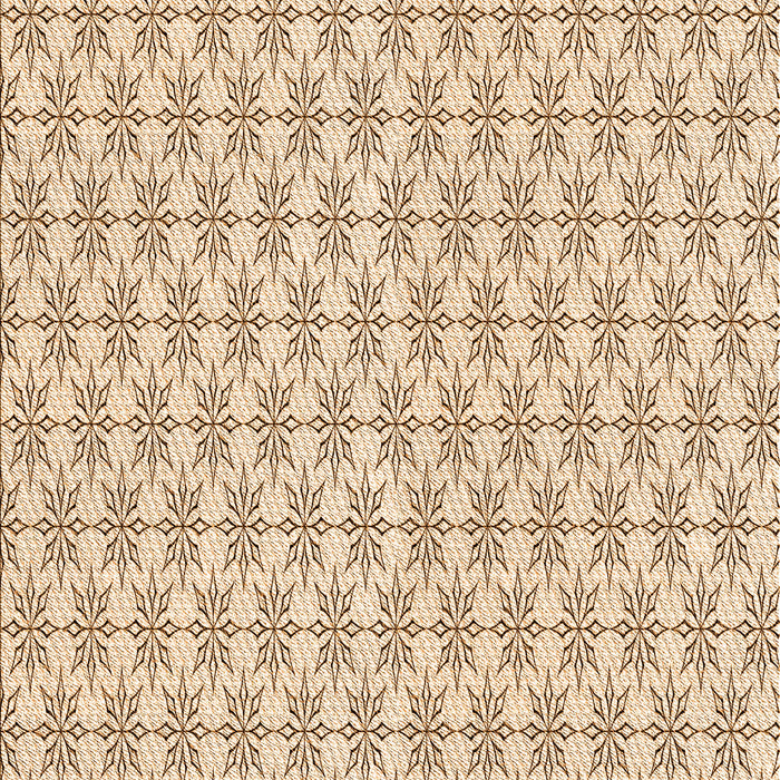 Patterned Bronze Brown Rug, pat2146org