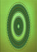 Patterned Green Rug, pat2147grn