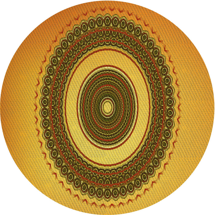 Square Machine Washable Transitional Mahogany Brown Rug in a Living Room, wshpat2147yw