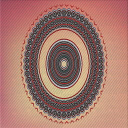 Sideview of Machine Washable Transitional Brown Red Rug, wshpat2147