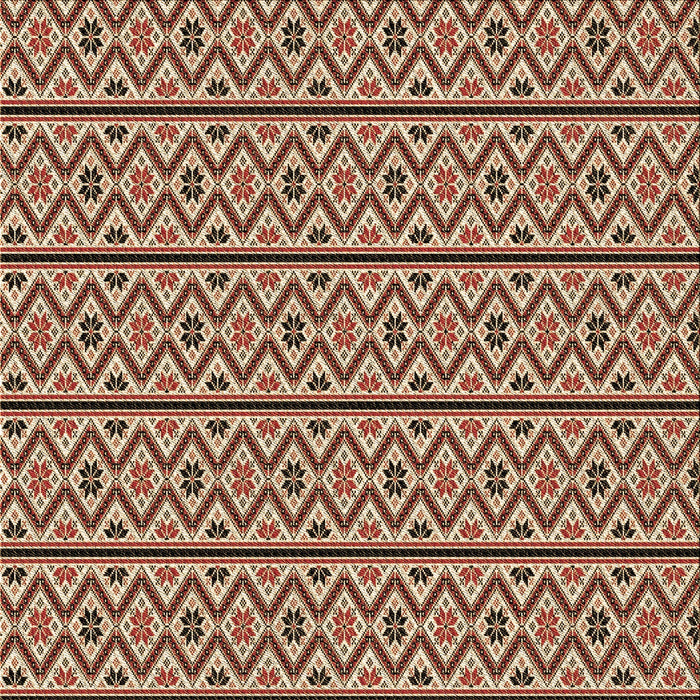 Round Machine Washable Transitional Saffron Red Rug, wshpat2148brn