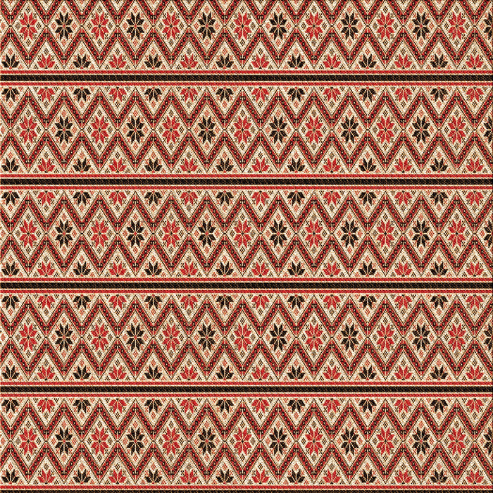 Round Machine Washable Transitional Tomato Red Rug, wshpat2148org