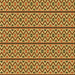 Round Patterned Golden Brown Yellow Rug, pat2148yw