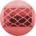 Square Patterned Light Coral Pink Rug, pat2149rd