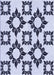 Patterned Lavender Blue Rug, pat215blu