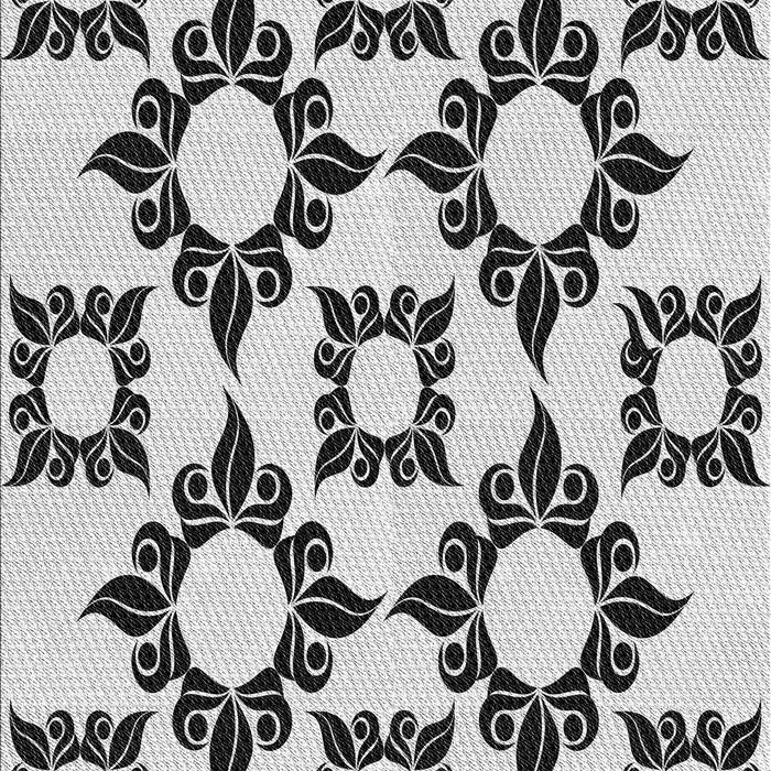 Machine Washable Transitional Platinum Gray Rug, wshpat215gry