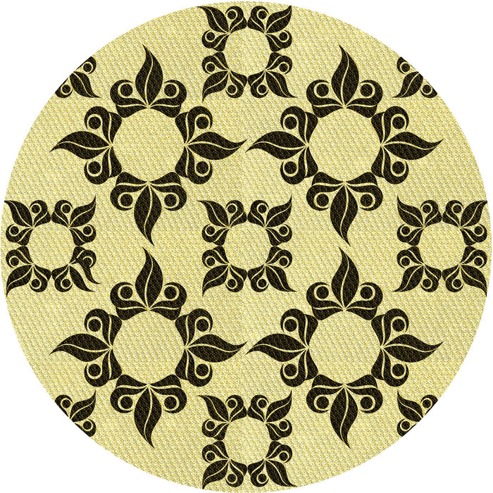 Square Patterned Red Brown Rug, pat215yw