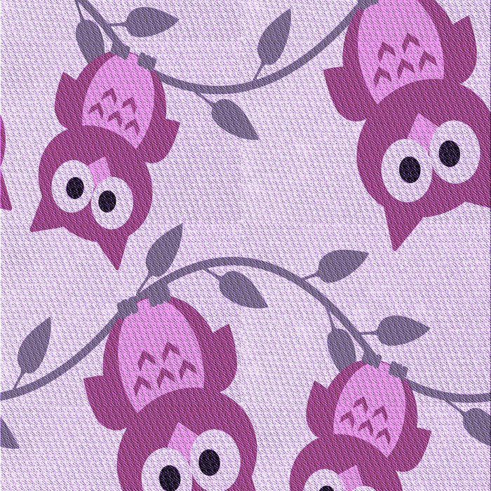 Patterned Medium Orchid Purple Rug, pat2151pur
