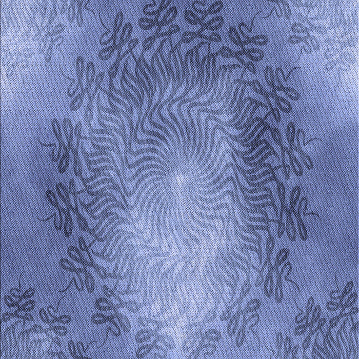 Patterned Sky Blue Rug, pat2152blu