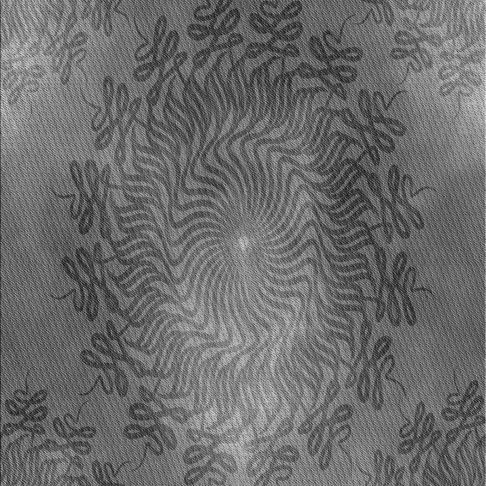 Machine Washable Transitional Gray Rug, wshpat2152gry