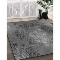 Patterned Gray Rug, pat2152gry