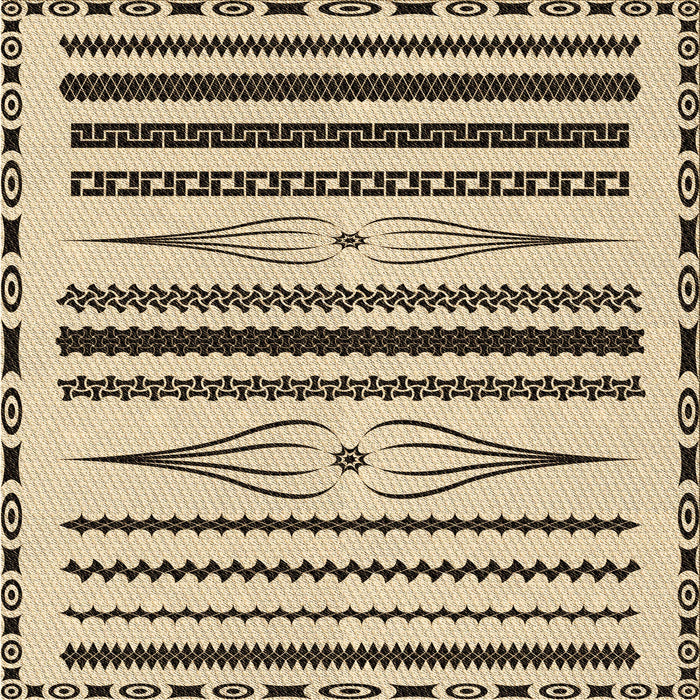 Round Machine Washable Transitional Khaki Gold Rug, wshpat2153brn