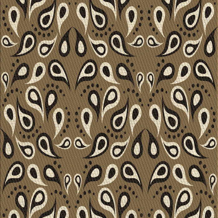 Patterned Peru Brown Rug, pat2154brn