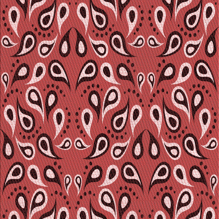 Machine Washable Transitional Cranberry Red Rug, wshpat2154rd