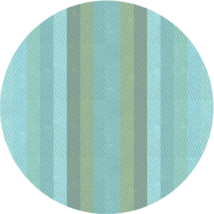 Square Patterned Blue Rug, pat2155lblu