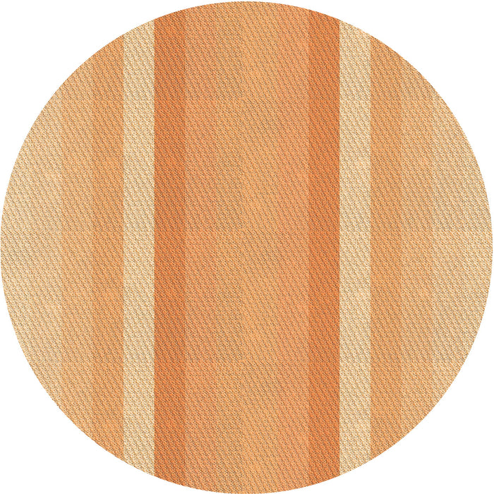 Square Patterned Orange Rug, pat2155org