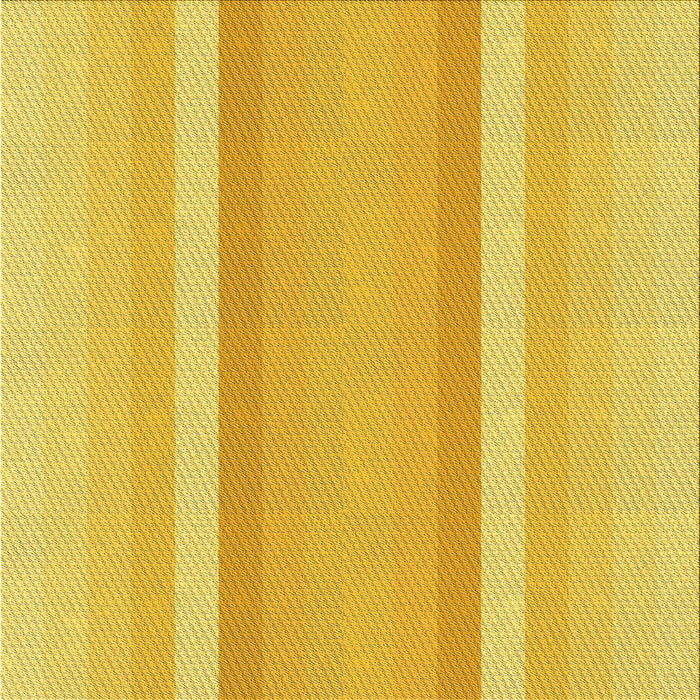 Round Machine Washable Transitional Yellow Rug, wshpat2155yw