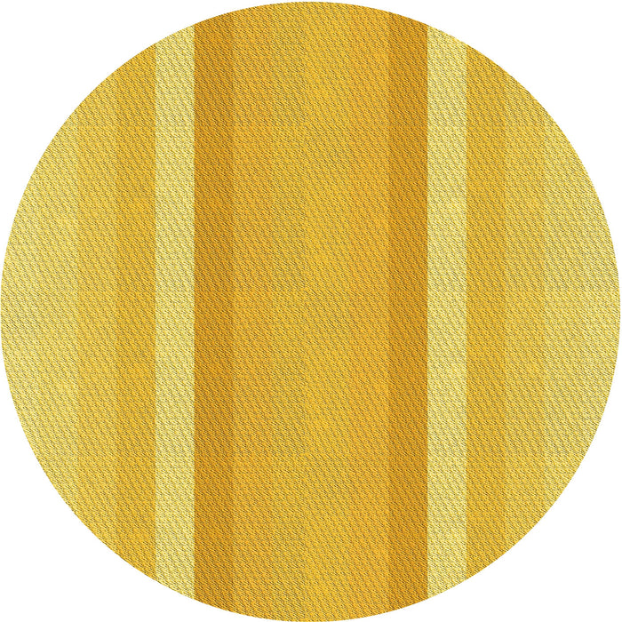 Square Patterned Yellow Rug, pat2155yw