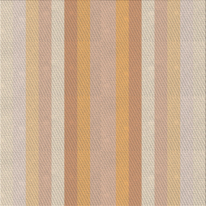 Square Patterned Deep Peach Orange Novelty Rug, pat2155