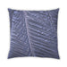 Front View of Patterned Square Medium Slate Blue Throw Pillow, 18 inch by 18 inch, pwpat2156blu