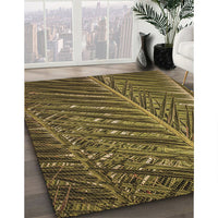 Patterned Bakers Brown Rug, pat2156brn