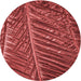 Square Patterned Red Rug, pat2156rd