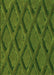 Patterned Dark Forest Green Rug, pat2157grn