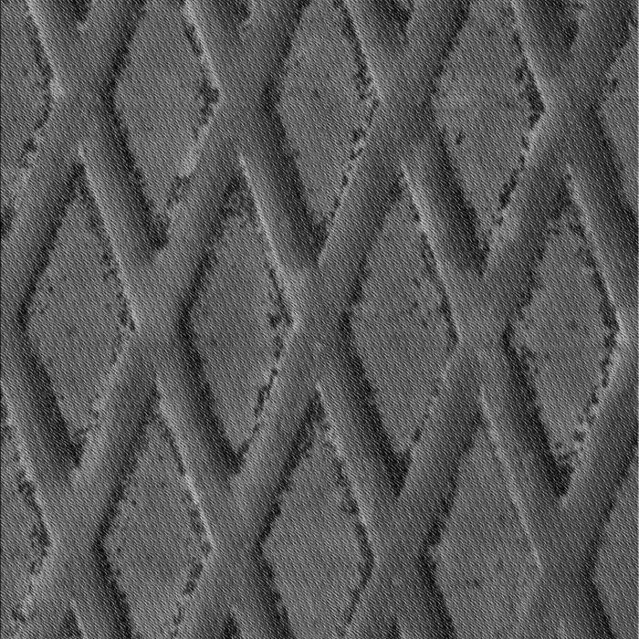 Machine Washable Transitional Dark Gray Black Rug, wshpat2157gry