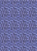 Patterned Deep Periwinkle Purple Rug, pat2158blu