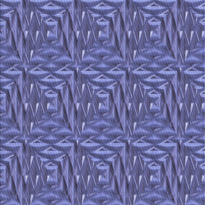 Patterned Deep Periwinkle Purple Rug, pat2158blu