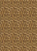 Machine Washable Transitional Dark Bronze Brown Rug, wshpat2158brn