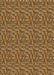 Patterned Dark Bronze Brown Rug, pat2158brn