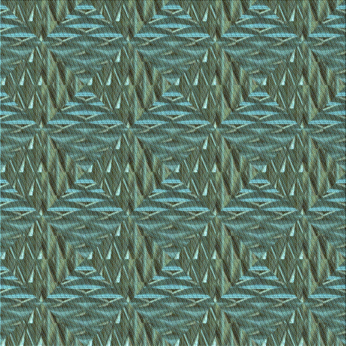 Round Machine Washable Transitional Mint Green Rug, wshpat2158lblu