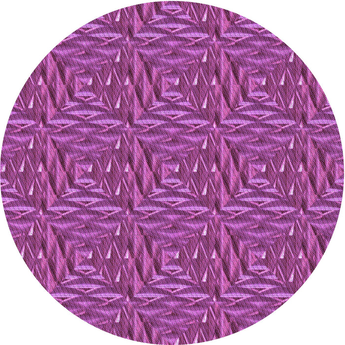 Square Machine Washable Transitional Medium Violet Red Pink Rug in a Living Room, wshpat2158pur