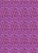Patterned Medium Violet Red Pink Rug, pat2158pur