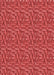 Machine Washable Transitional Red Rug, wshpat2158rd