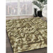 Machine Washable Transitional Sepia Brown Rug in a Family Room, wshpat2159