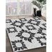 Machine Washable Transitional White Smoke Rug in a Family Room, wshpat215