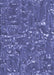 Patterned Deep Periwinkle Purple Rug, pat2160blu