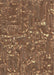 Patterned Brown Novelty Rug, pat2160