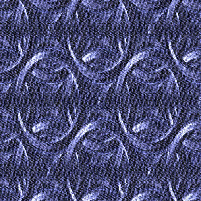Patterned Midnight Blue Rug, pat2161blu