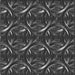 Round Patterned Charcoal Black Rug, pat2161gry
