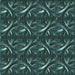 Round Patterned Aquamarine Stone Green Rug, pat2161lblu