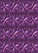 Patterned Plum Velvet Purple Rug, pat2161pur