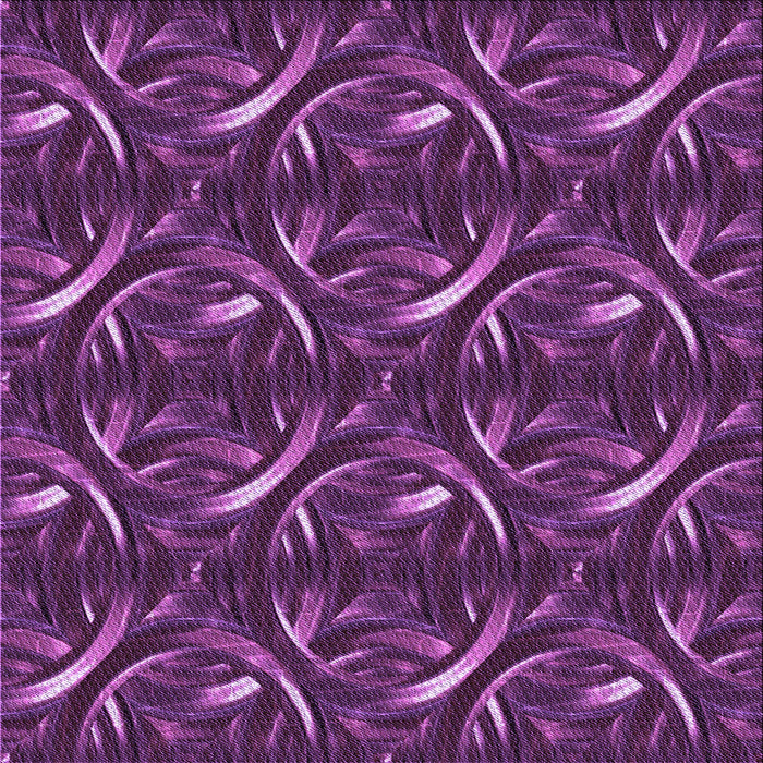 Round Patterned Plum Velvet Purple Rug, pat2161pur