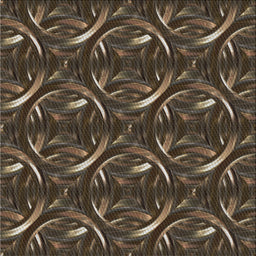 Sideview of Machine Washable Transitional Dark Almond Brown Rug, wshpat2161