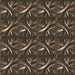 Square Patterned Dark Almond Brown Novelty Rug, pat2161