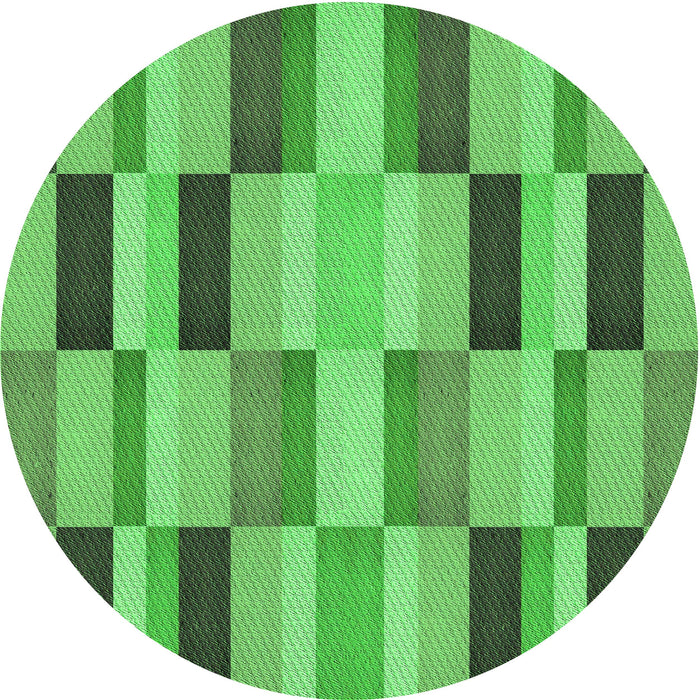 Square Machine Washable Transitional Forest Green Rug in a Living Room, wshpat2162grn