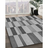 Patterned Cloud Gray Rug, pat2162gry